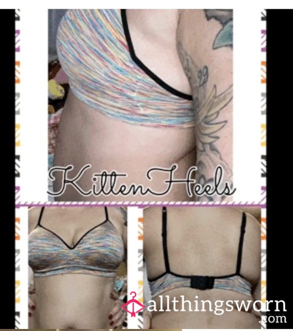 Old Rainbow Wireless Bra