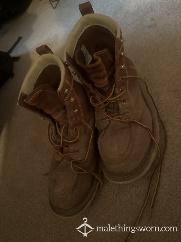 Old Smelly Work Boots