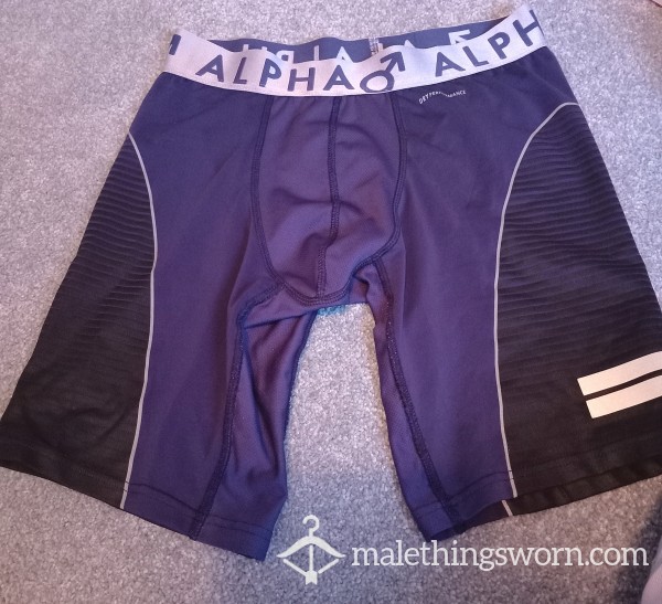 Old, Well-worn Alpha Compression Shorts/boxers