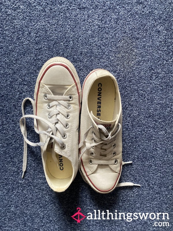 Old White Converse