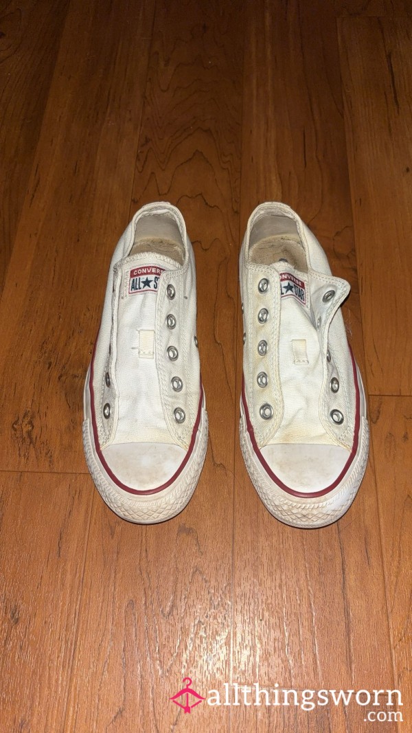 Old White Converse