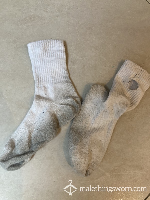 Old Worn Jogging Socks