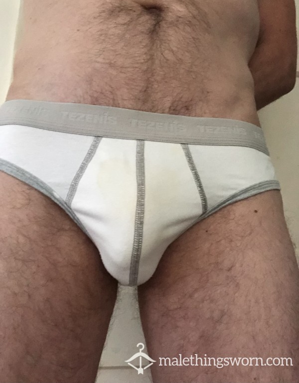 One Day Worn White Undies