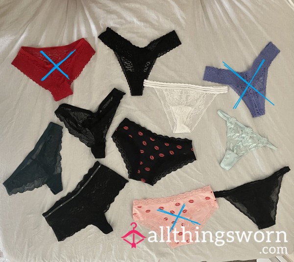 Panties And Thongs. Claim Yours!