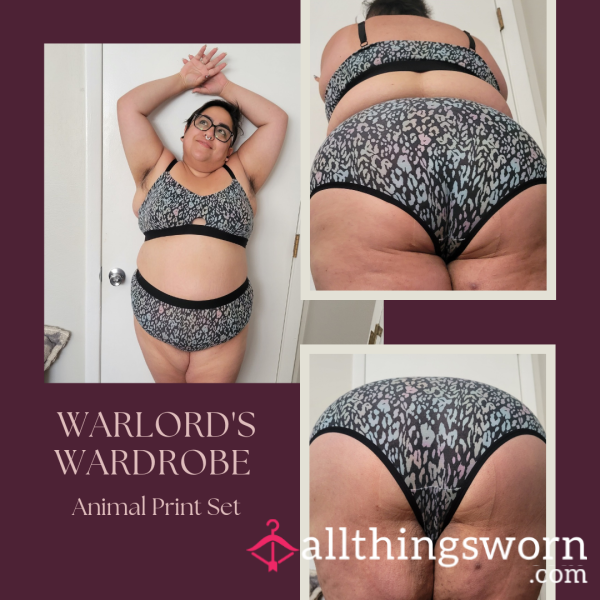 Warlord's Wardrobe: Animal Print Set