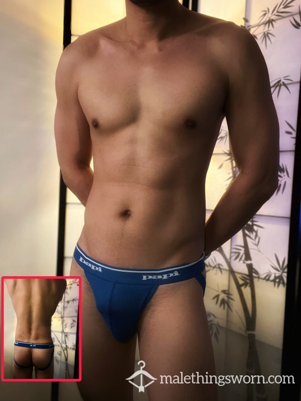 Papi Blue Jockstrap