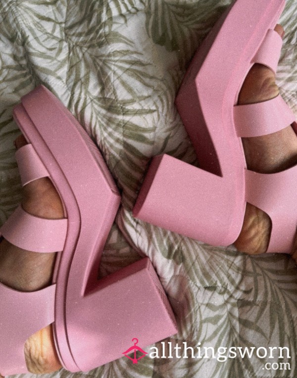 Pastel Pink High Heels