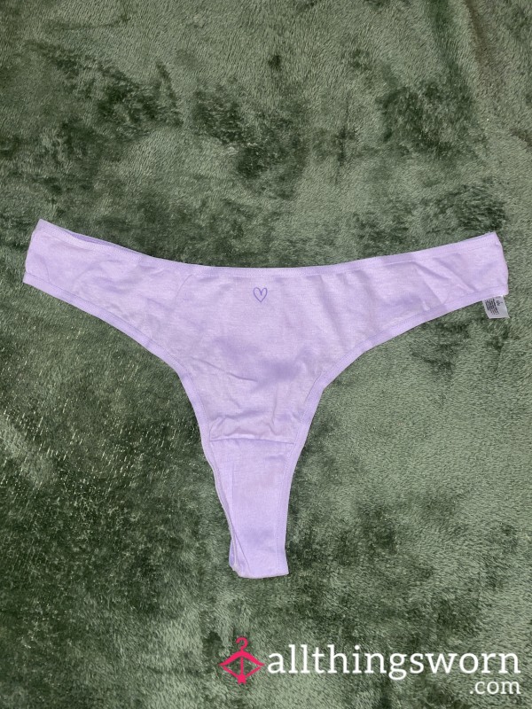 Pastel Purple Thong