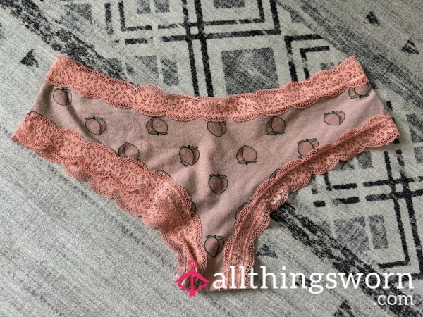 Peach Cheeky Panties