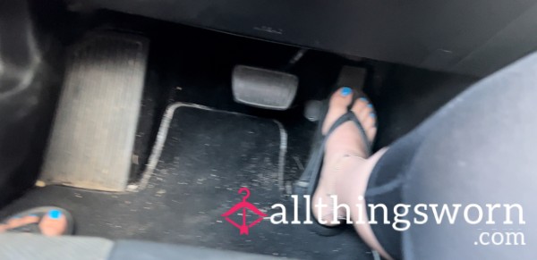 Pedal Pumping In Flip Flops