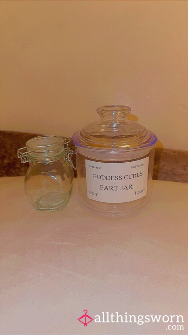 PERSONALISED HUMILIATION FART JARS 💨