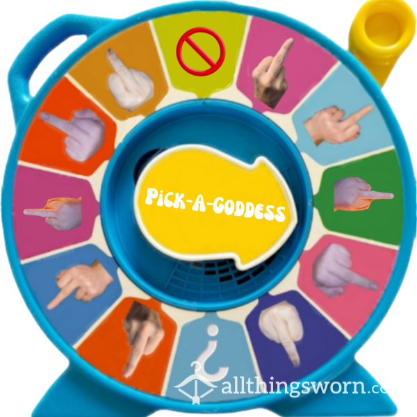 🖕🏼Pick-a-Goddess Humiliation Wheel 🖕🏼