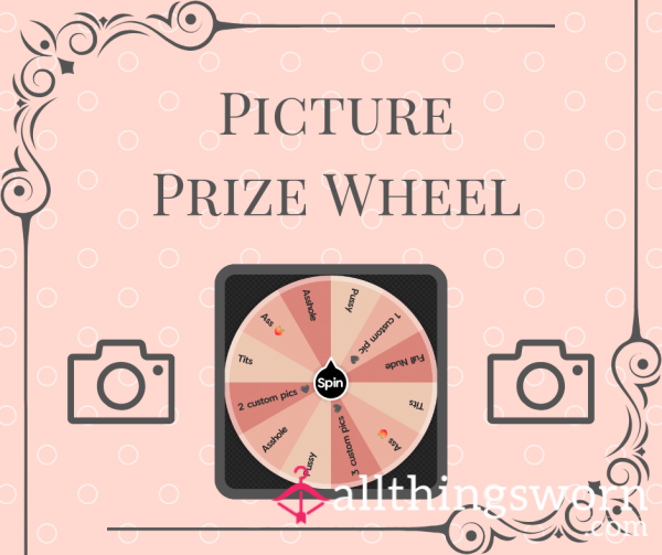 Picture Prize Wheel 🖤