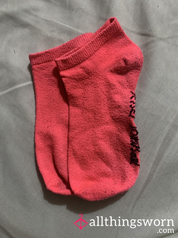 Pink Betsey Johnson Socks