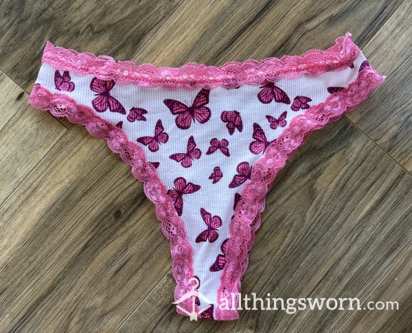 Pink Bu*terfly Panties💕🦋