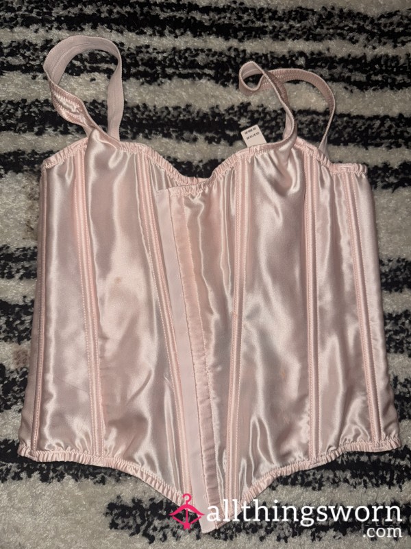 Pink Corset Victoria’s Secret