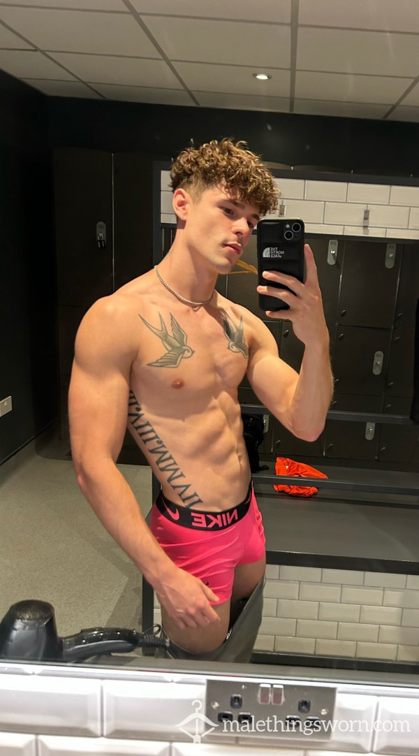 Pink Nike Pro Boxers