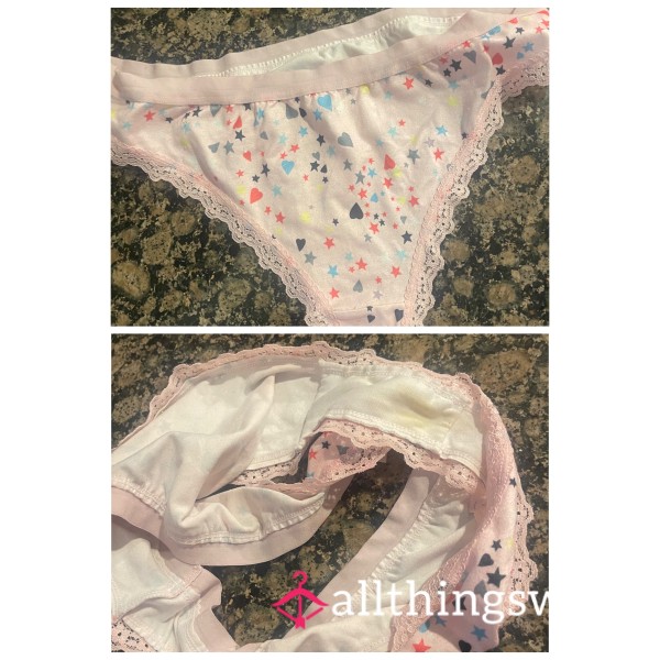 Pink Thong Extreme Used Panties