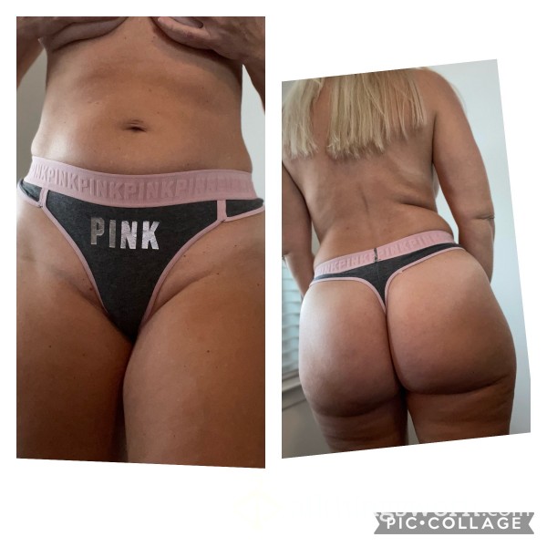 Pink Victoria's Secret Thongs