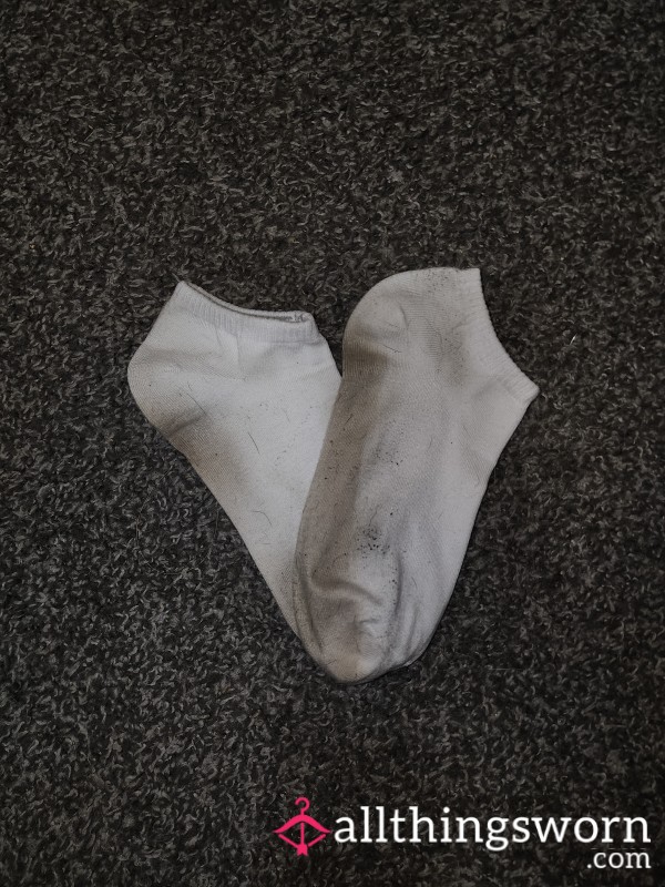 Plain White Socks
