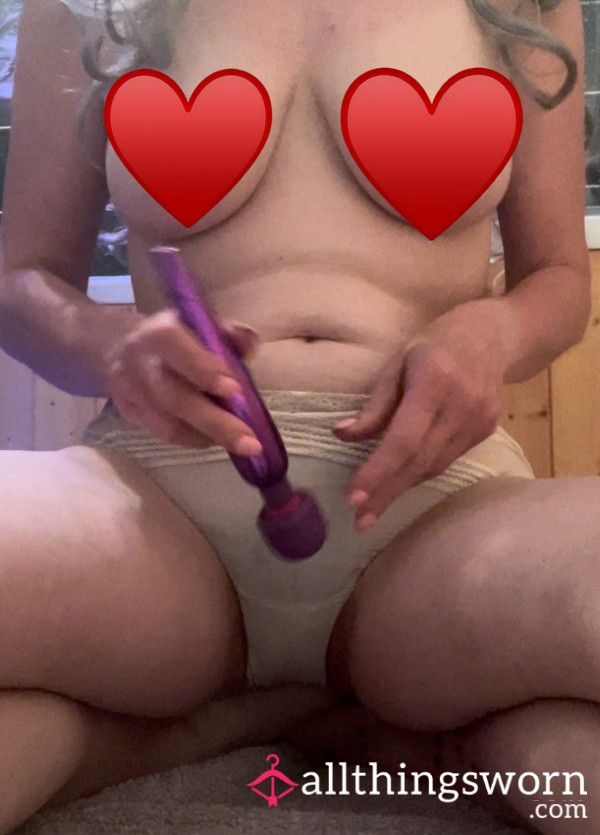 Playing With My Wand In Panties 😜