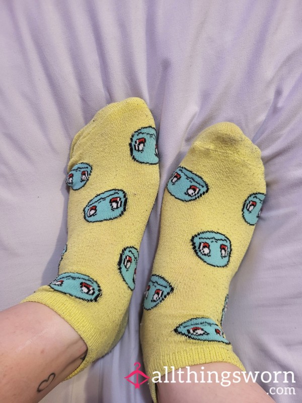 Pokemon Yellow Squirtle Socks 💛💙