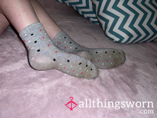 Polka Dot Socks - Well Worn