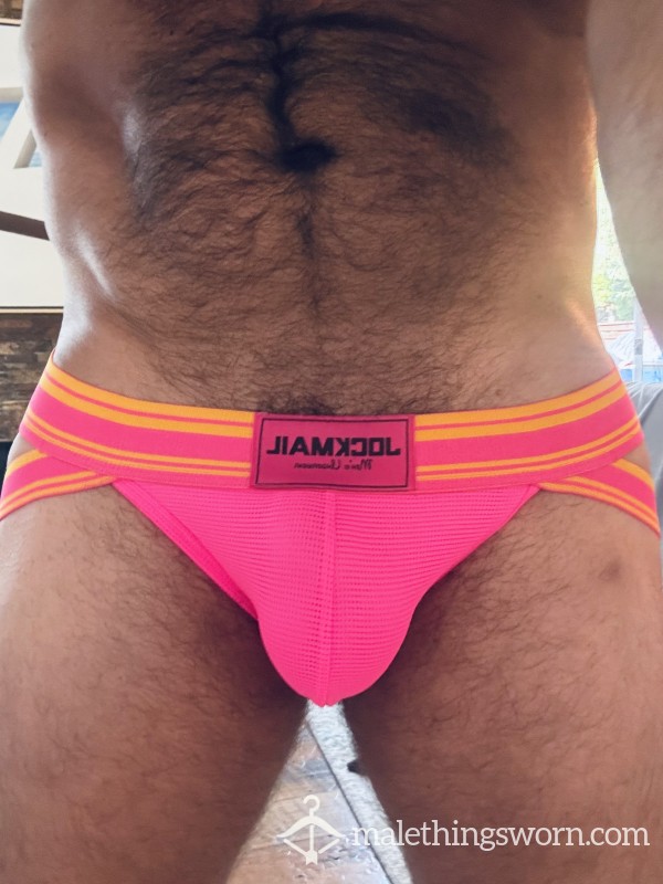 (SOLD) “Pretty N’ Pink” JockMail Jock!