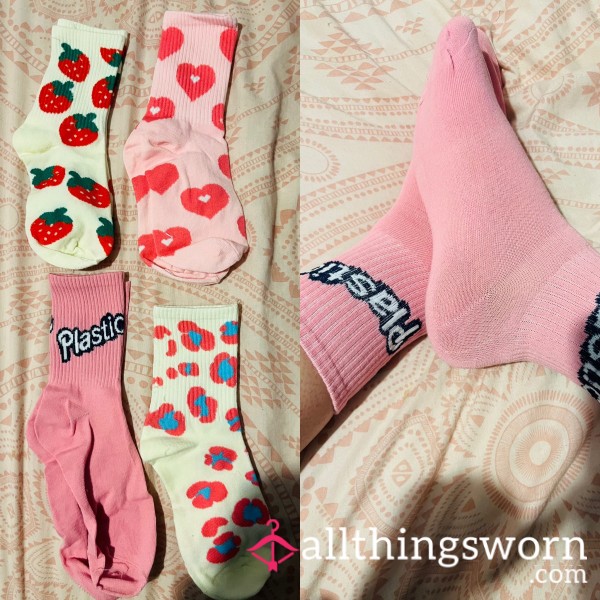 Pretty Pink Socks