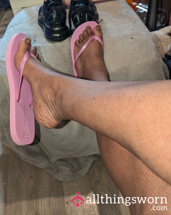 Primark Pink Flip Flops