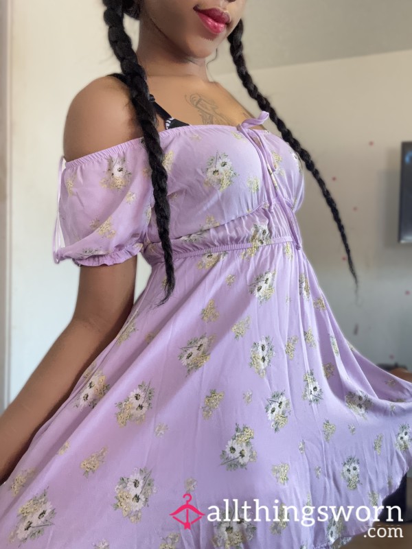 Purple Church Dress