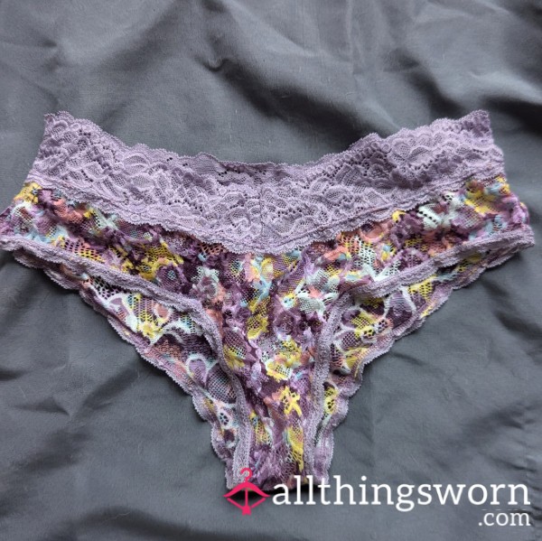 Purple Lace Panties