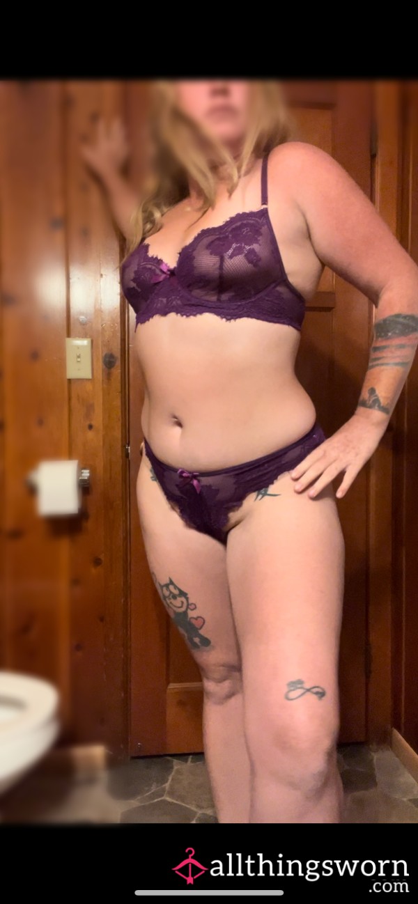 Purple Lingerie