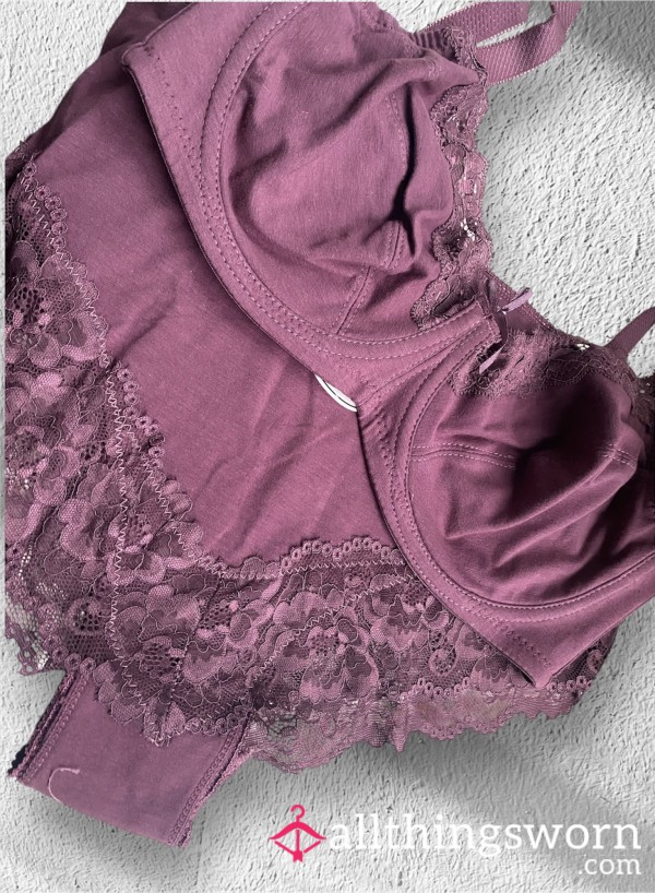 Purple Rain - Bra + Pantie