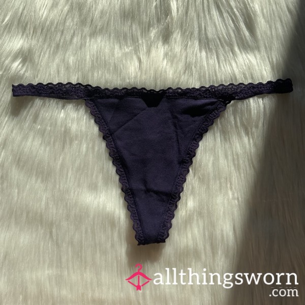 Purple Stained Gla** G-String