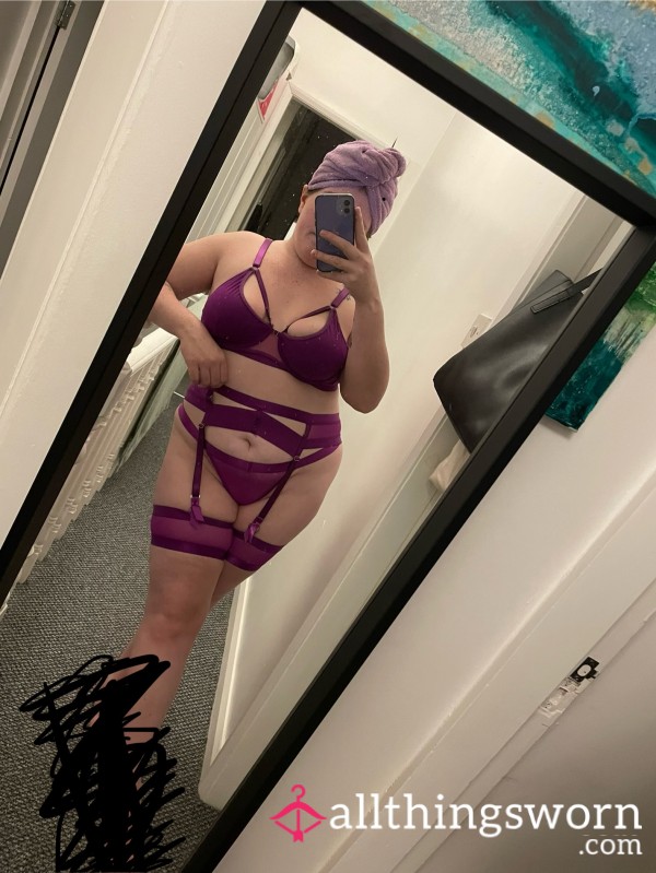 Purple Three Piece Set