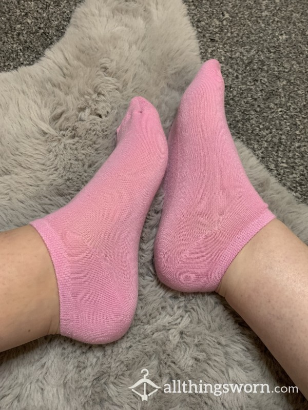 Purple Trainer Socks
