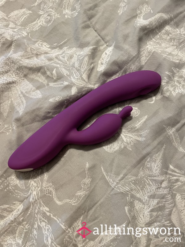 Used Purple Vibrator