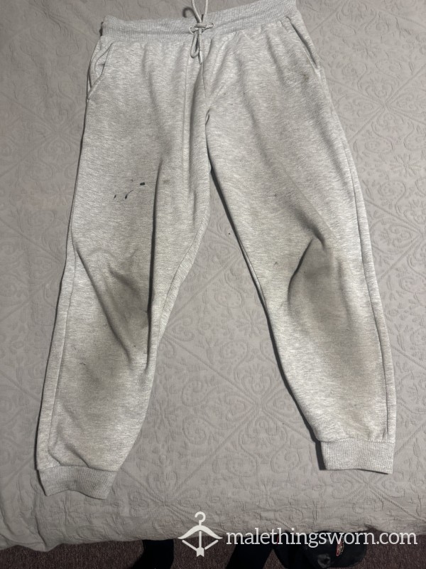 GREY WORK SWEATS (PLUS OTHERS AVAILABLE)