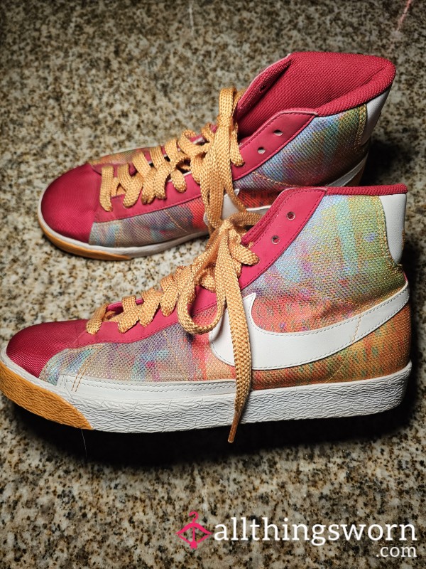 Rainbow Nike Sneakers