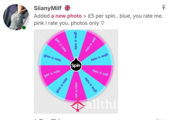 Rate Wheel!