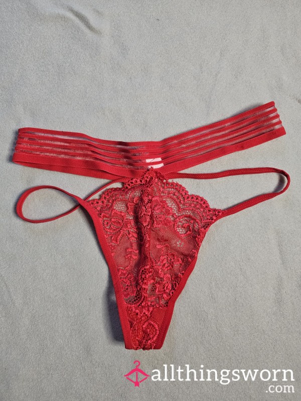 Red Hot Thong From My Photoshoot