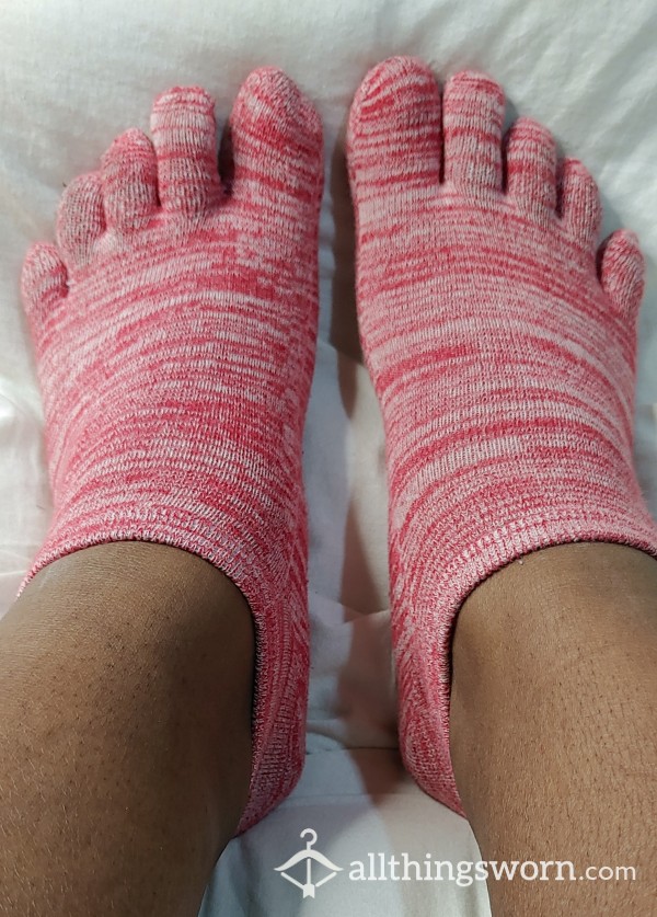 Red Toe Socks