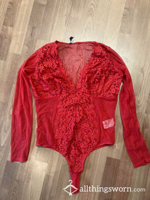 ❤️ Red Valentines Bodysuit