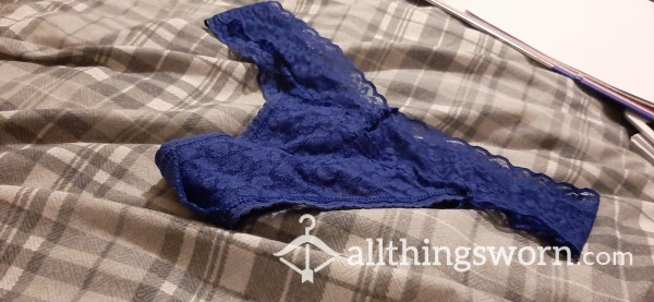 Royal Blue Thong