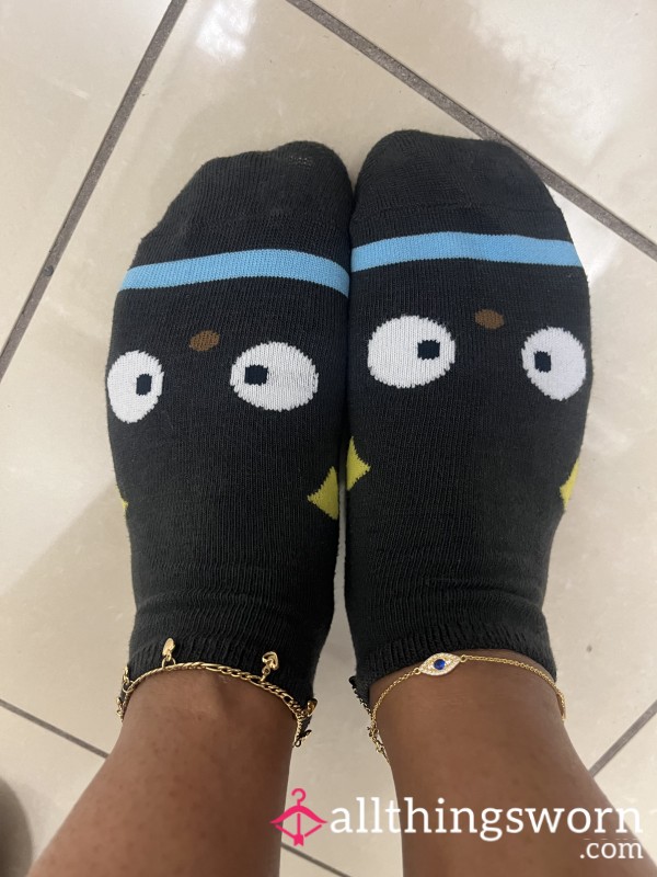 Sanrio Chococat Black Socks