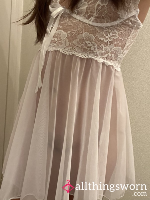 See Through Lingerie Dress