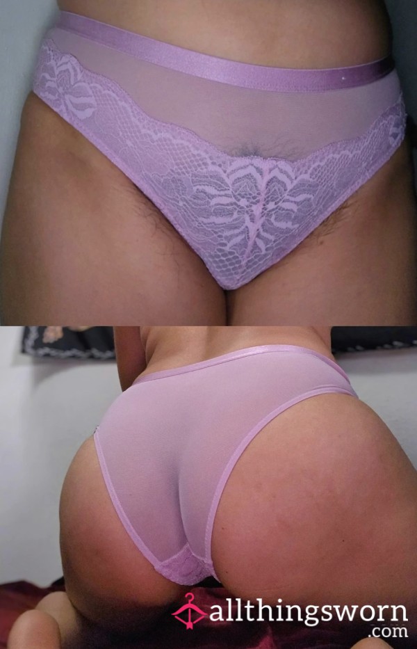 See-Through Pink Panties