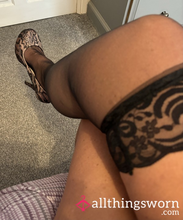 S**y Stockings In Heels