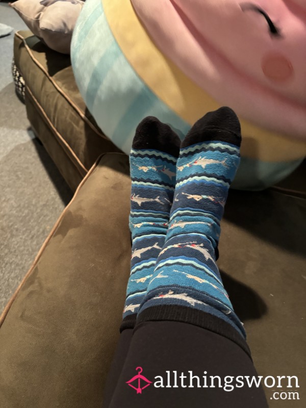 Shark Attack Socks